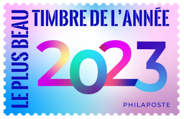 Image du concours timbre de l'année 2023.