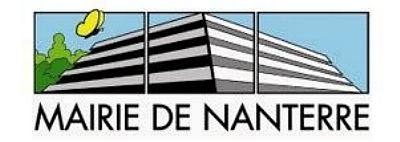 Logo de la Mairie de Nanterre.